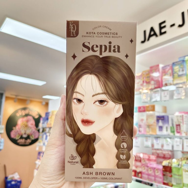 Kota cosmetice  โคทา คอสเมติก คัลเลอร์ ครีม สีผม100ml. - 07.Ash brown