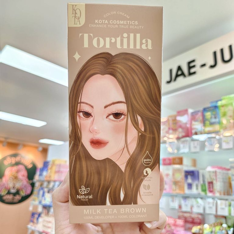 Kota cosmetice  โคทา คอสเมติก คัลเลอร์ ครีม สีผม100ml. - 02.Milk tea brown