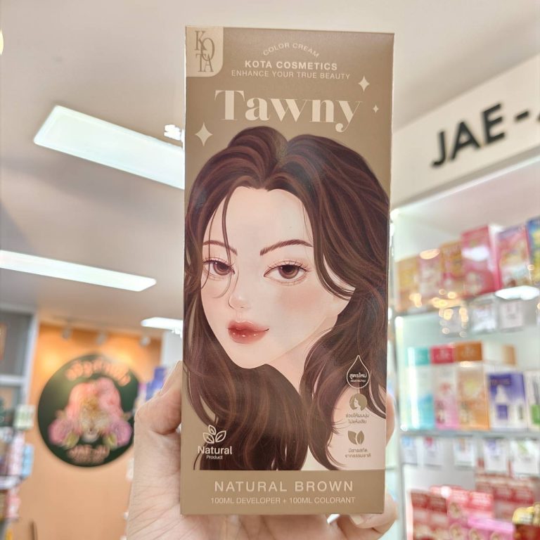 Kota cosmetice  โคทา คอสเมติก คัลเลอร์ ครีม สีผม100ml. - 10.Natural brown
