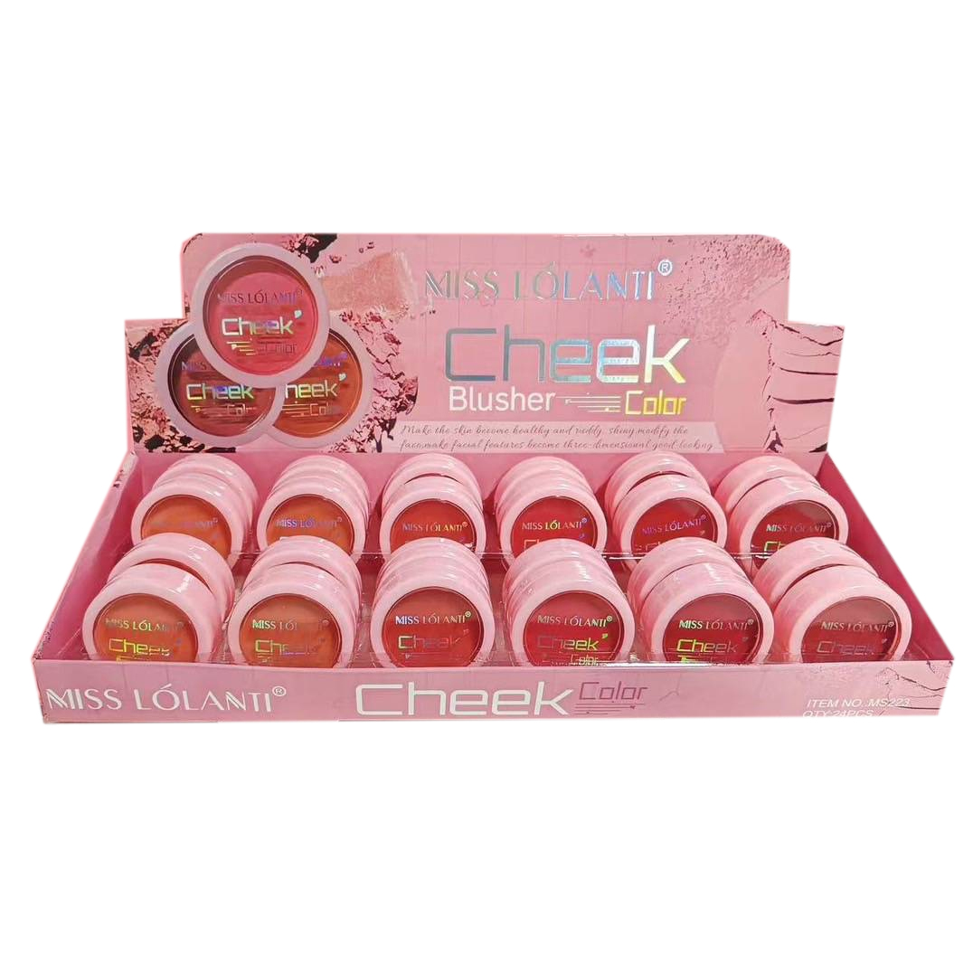 Miss lolanti cheek blusher color ปัดแก้มฝาใส