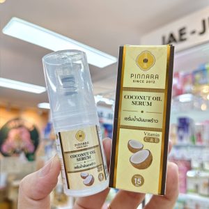 Pinnara coconut oil serum พิณนารา เซรั่มน้ำมันมะพร้าว 15ml.
