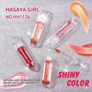 HH1126 Hasaya girl Glitter lip gloss 2.2gx24pcs