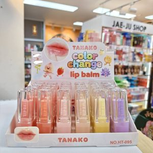 NO.HT-095 tanako color changr lip balm 3.5g.x24pcs
