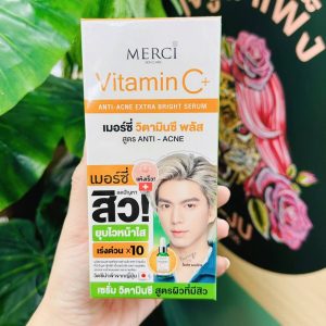 Merci skin care vitamin c anti-acne extra bright serum