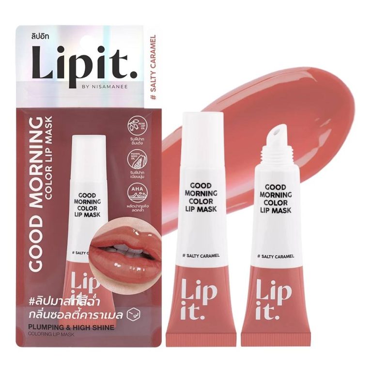 lip it good morning color lip mask - NO.02salty caramel