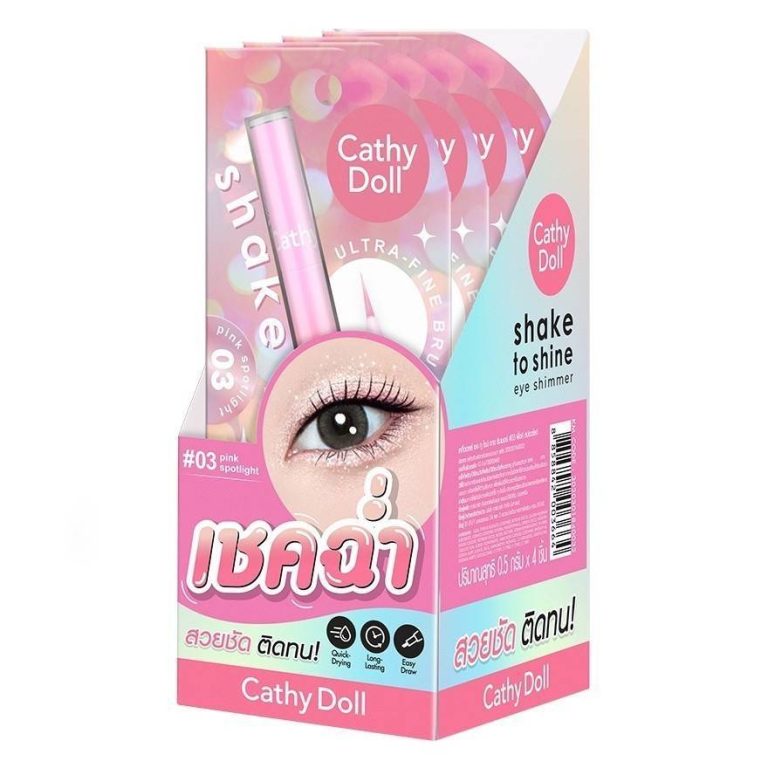 Cathy doll shake to shine eye shimmer - NO.3pink spotlight