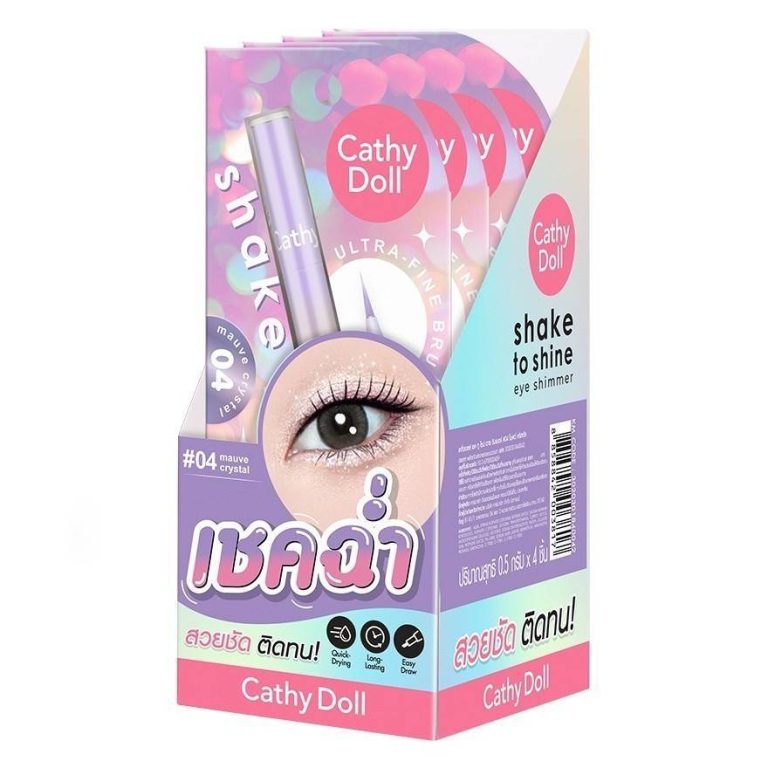 Cathy doll shake to shine eye shimmer - NO.4mauve crystal