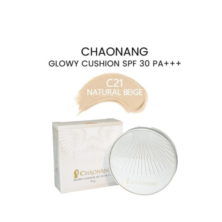 Chaonang glowy cushion spf 30pa +++ เจ้านาง โกลว์วี่ คุชชั่น 15g. - #C21 natural beige