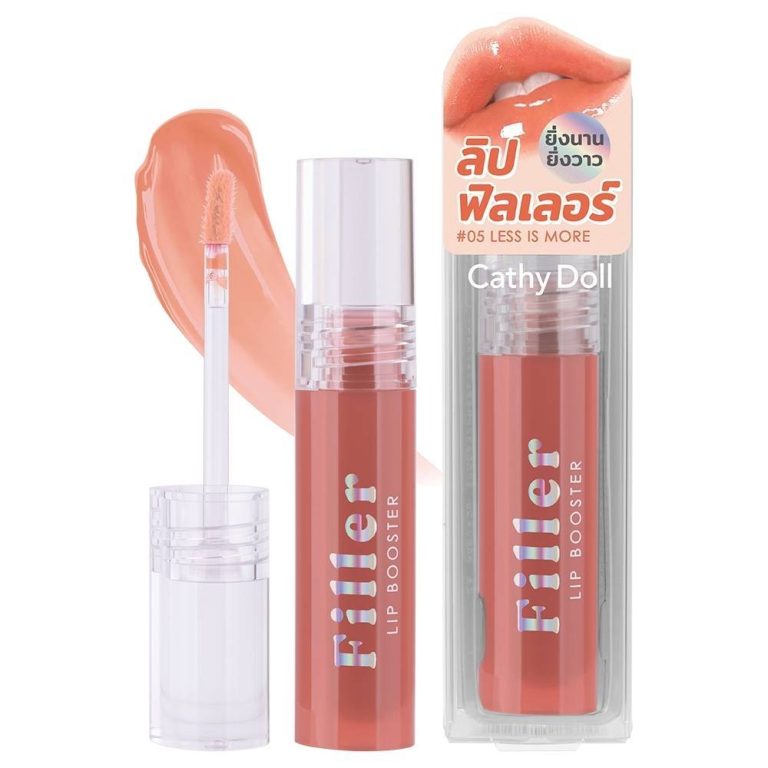 Cathy doll filler lip boosterเคที่ดอลล์ ฟิลเลอร์ส ลิป บูสเตอร์ - NO.4sunny day