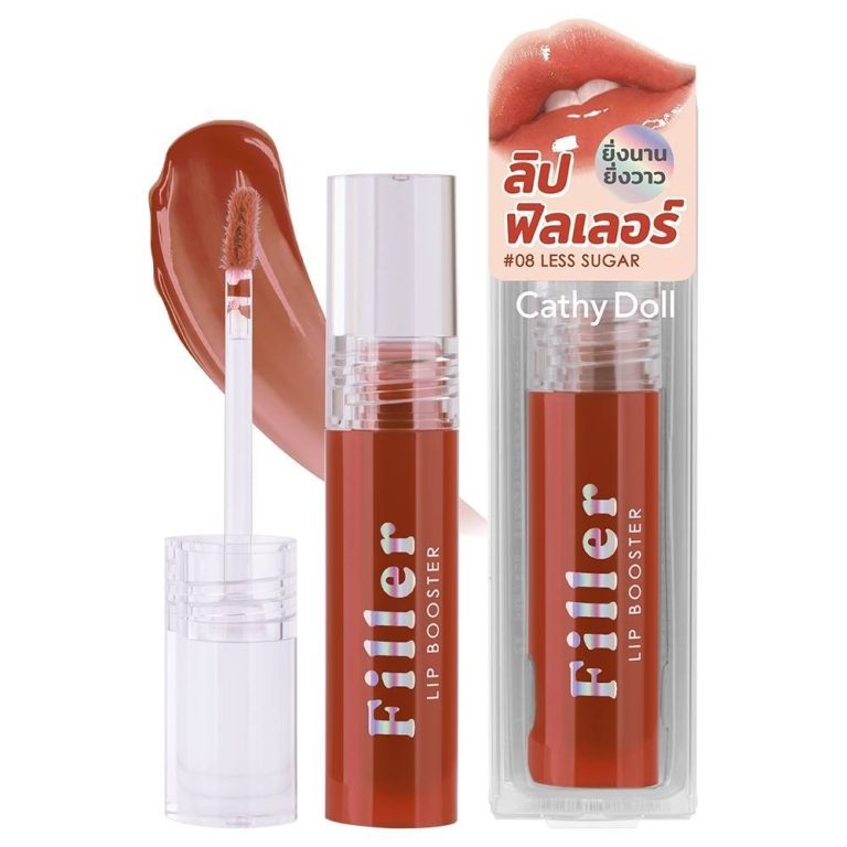 Cathy doll filler lip boosterเคที่ดอลล์ ฟิลเลอร์ส ลิป บูสเตอร์ - NO.8less sugar