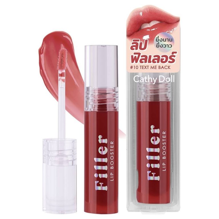 Cathy doll filler lip boosterเคที่ดอลล์ ฟิลเลอร์ส ลิป บูสเตอร์ - NO.10text me back