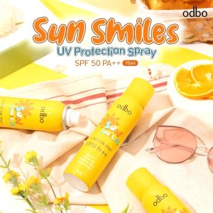 odbo sun smiles uv protection spray spf50 pa++