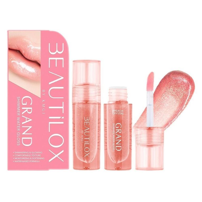 Beautilox grand shimmer water gloss - peach crystal
