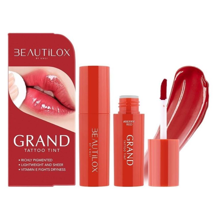 Beautilox grand tattoo tint - berry red
