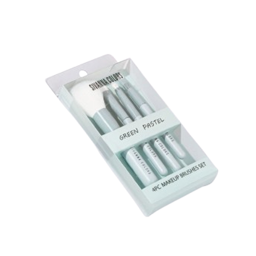 NO.BR11 Sivanna colors pink pastel ซีเวนน่า คัลเลอร์ส ชุดแปรง 4pcs - 02.สีเขียว
