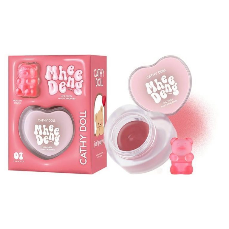 Cathy doll mhee deng lip&cheek pudding 8g. - 07.Punch soda