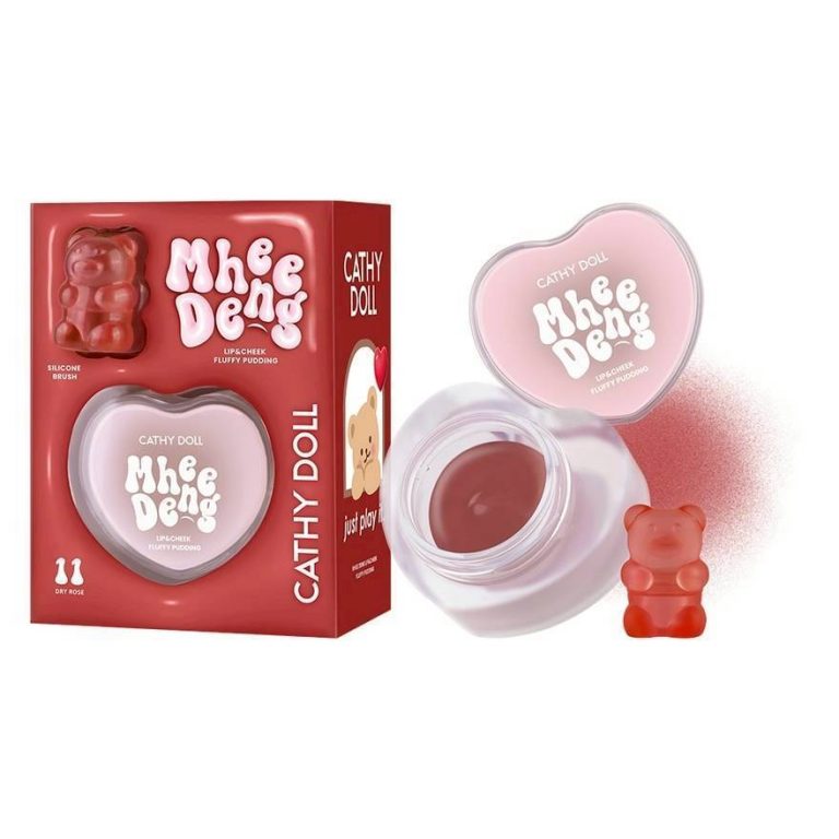Cathy doll mhee deng lip&cheek pudding 8g. - 11.Dry rose