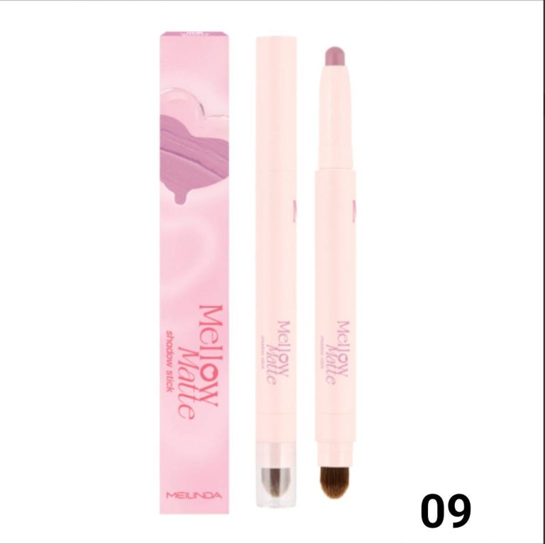 Meilinda mellow matte shadow stick เมลินดา เบลโล่ แมทท์ ชาโดว์ สติ๊ก 1.5กรัม - 09.cherry plum