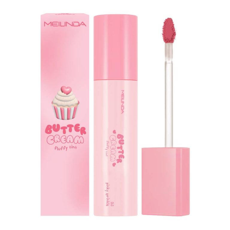 Meilnda butter cream fluffy tint - NO.3pinky sprinkle