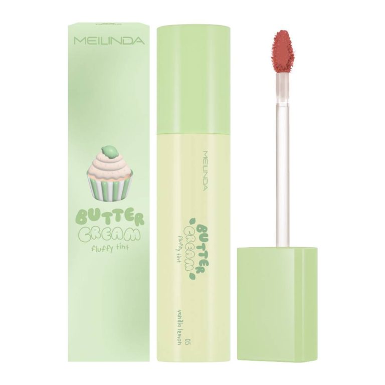 Meilnda butter cream fluffy tint - NO.5vanilla lemon
