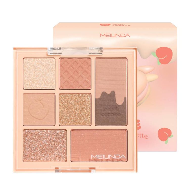 Meilinda cookie recipe eye palette - NO.2peach cobbler