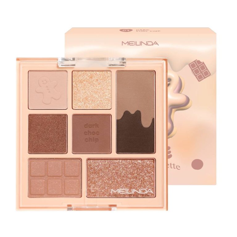 Meilinda cookie recipe eye palette - NO.4dark choc chip