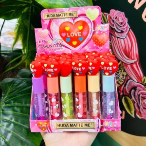 Huda matte me lip gloss ลิปกลอส