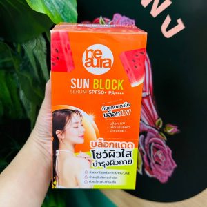 Neaura sun block serum spf50+pa++++ นีออร่า ซัน บล็อก เซรั่ม
