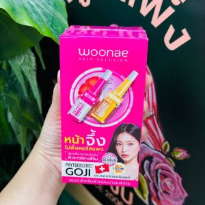 Woonae white cocktail serum วูเน่ ไวท์ ค็อกเทล เซรั่ม 10กรัม*6