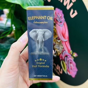 Elephant oil original hot formula น้ำมันนวดสมุนไพร ช้าง