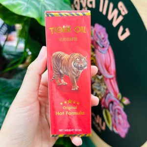 Tiger oil original hot formula น้ำมันนวดเสือกล่องแดง