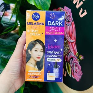 Joji melasma pro day cream&dark spot night serum