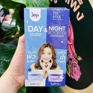 Joji day aura bright uv protect&sleeping mask