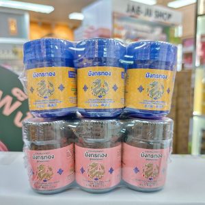 Golden dragon brand herbal inhaler floral formula ยาดมสมุนไพร อ้วยอันโอสถ ตรามังกรทอง 4gx6pcs