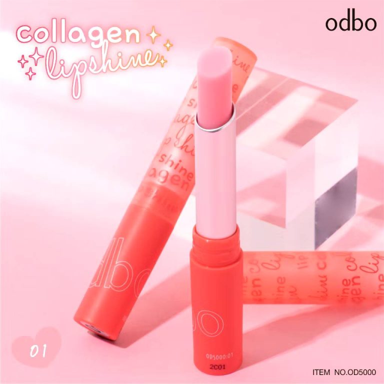 Odbo Collagen Lip Shine - NO.1Rosie