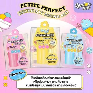 Lemon me petite pereect brush kit เลม่อน มี เพอะทีท เพอร์เฟกต์ บลัช คิต