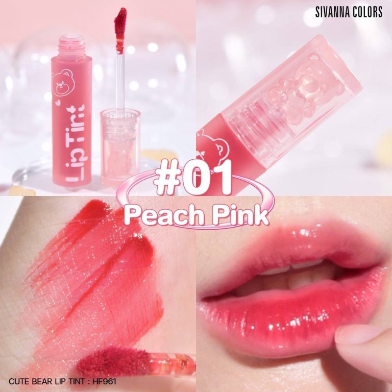 SIVANNA COLORS LIP TINT - Peach Pink