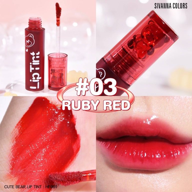 SIVANNA COLORS LIP TINT - Ruby Red
