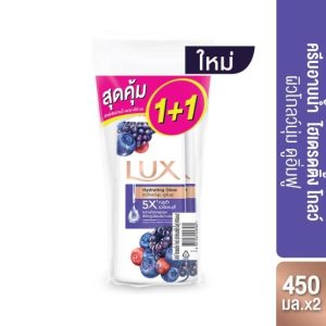 LUX hydrating glow bodywash ผิวโกลว์นุ่ม ดูอิ่มฟู 450mlx2pcs