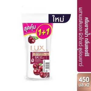 LUX renewed glow bodywash ผิวโกลว์ใส ดูอ่อนเยาว์ 450mlx2pcs