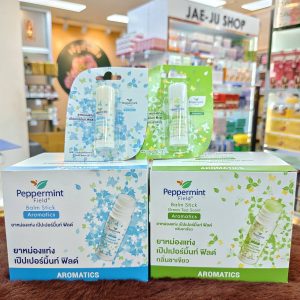 Peppermint Field balm stick ยาหม่องแท่ง เป๊ปเปอร์มิ้นท์ ฟิลด์- box 6gx12pcs