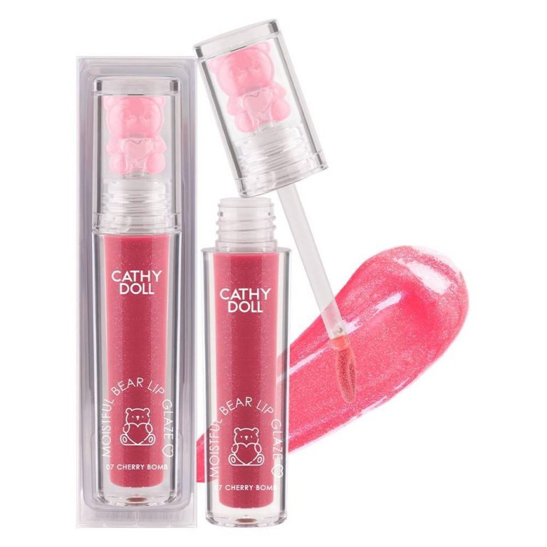 Cathy doll moistful bear lip glaze - NO.7Cherry Bomb