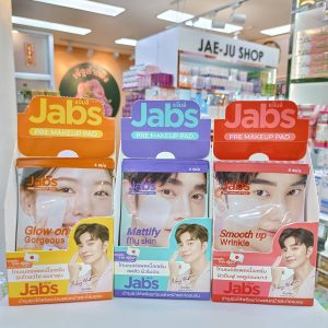 Jabs pre makeup pad แจ๊บส์ พรี เมคอัพ แพด (แบบกล่อง) 6pcs/box