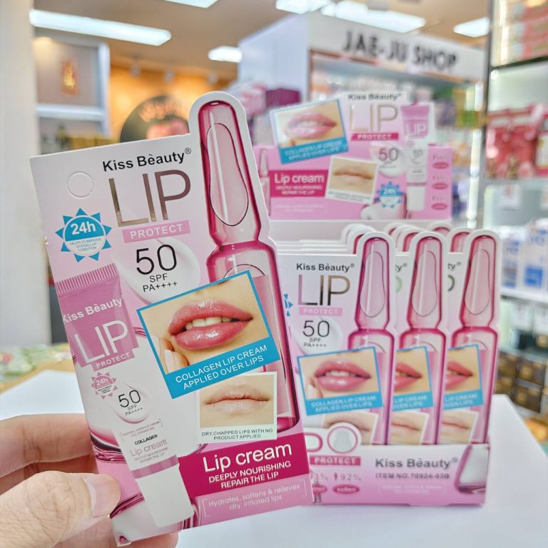 Kiss beauty hyaluronic acid lip cream 17mlx12pcs - 02.Pink