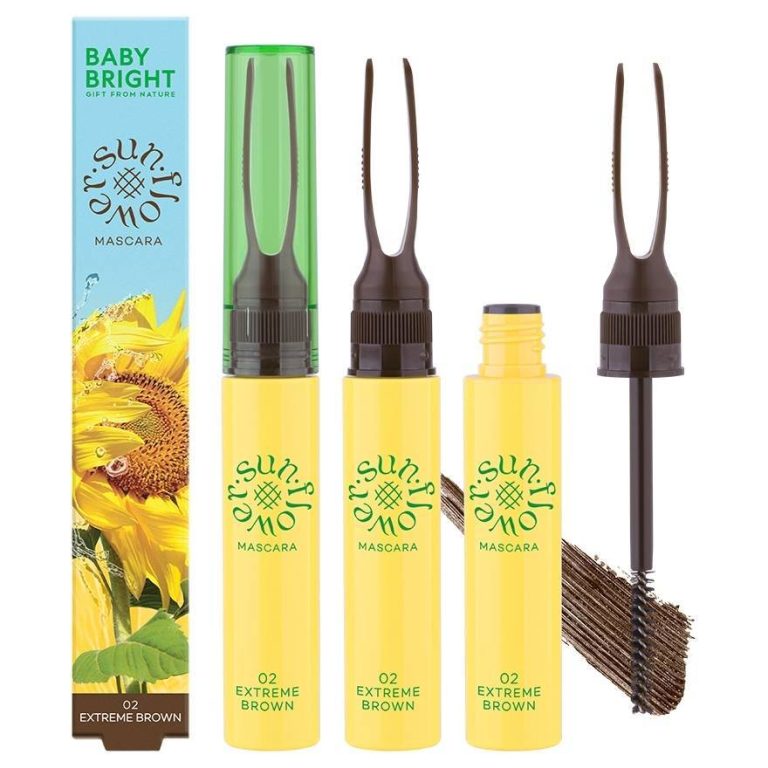Baby bright sunflower mascara เบบี้ไบร์ท ซันฟลาวเวอร์มาสคาร่า - NO.2extreme brown