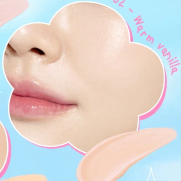 MC 8021 Meilinda airy fitting foundation#cool vanilla เมลินดา แอร์รี่ ฟิตติ้ง ฟาวน์เดชั่น 30g. - 02.warm vanilla