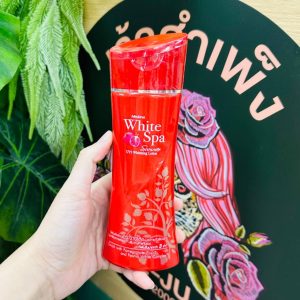 Mistine white spa summer uv3 whitening lotion มิสทิน ไวท์ สปา ซัมเมอร์ ยูวี ทรี ไวท์เทนนิ่ง โลชั่น