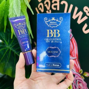 Mistine bb oil control mousse spf 25 pa++ มิสทีน บีบี ออยล์ คอนโทรล มูส เอสพีเอฟ 25 พีเอ++