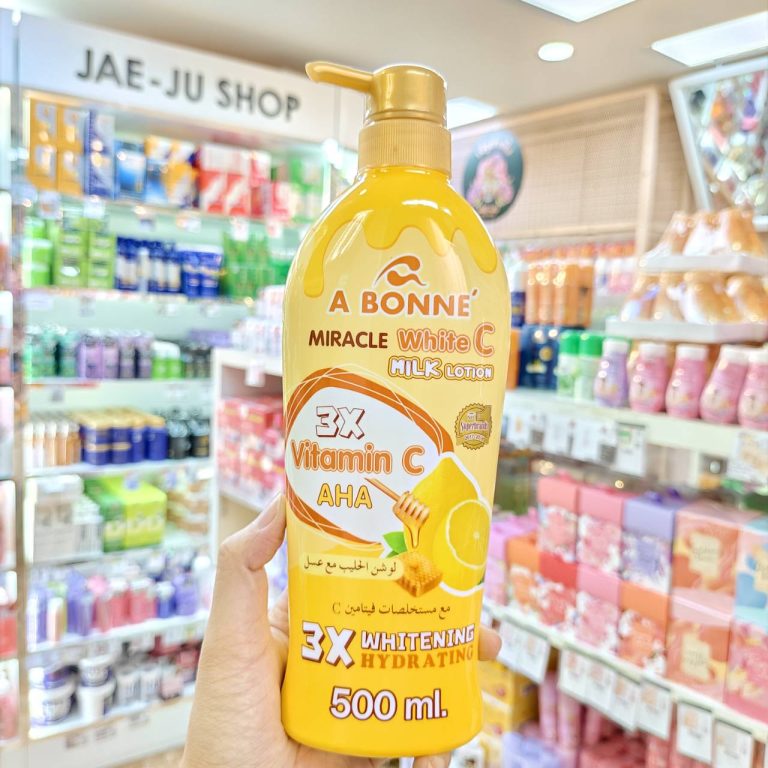 A Bonne body lotion 500ml. - Miracle white c lotion