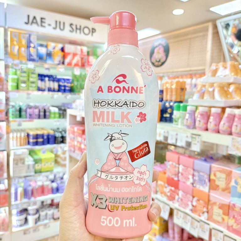 A Bonne body lotion 500ml. - Hokkaido milk lotion